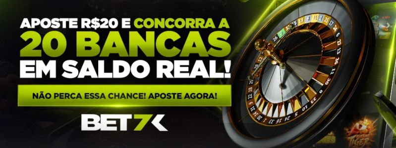 Bet7k promove giros emocionantes em saldo real Caça Níquel